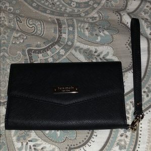 Kate Spade New York Saffiano Wristlet- large